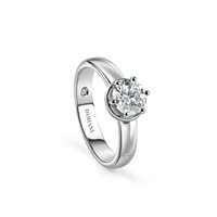 Anello Damiani Donna Minou in Oro bianco Diamante 0.40 Ct 81085749 - 81085749